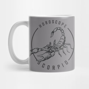 Zodiac Sign Scorpio Mug